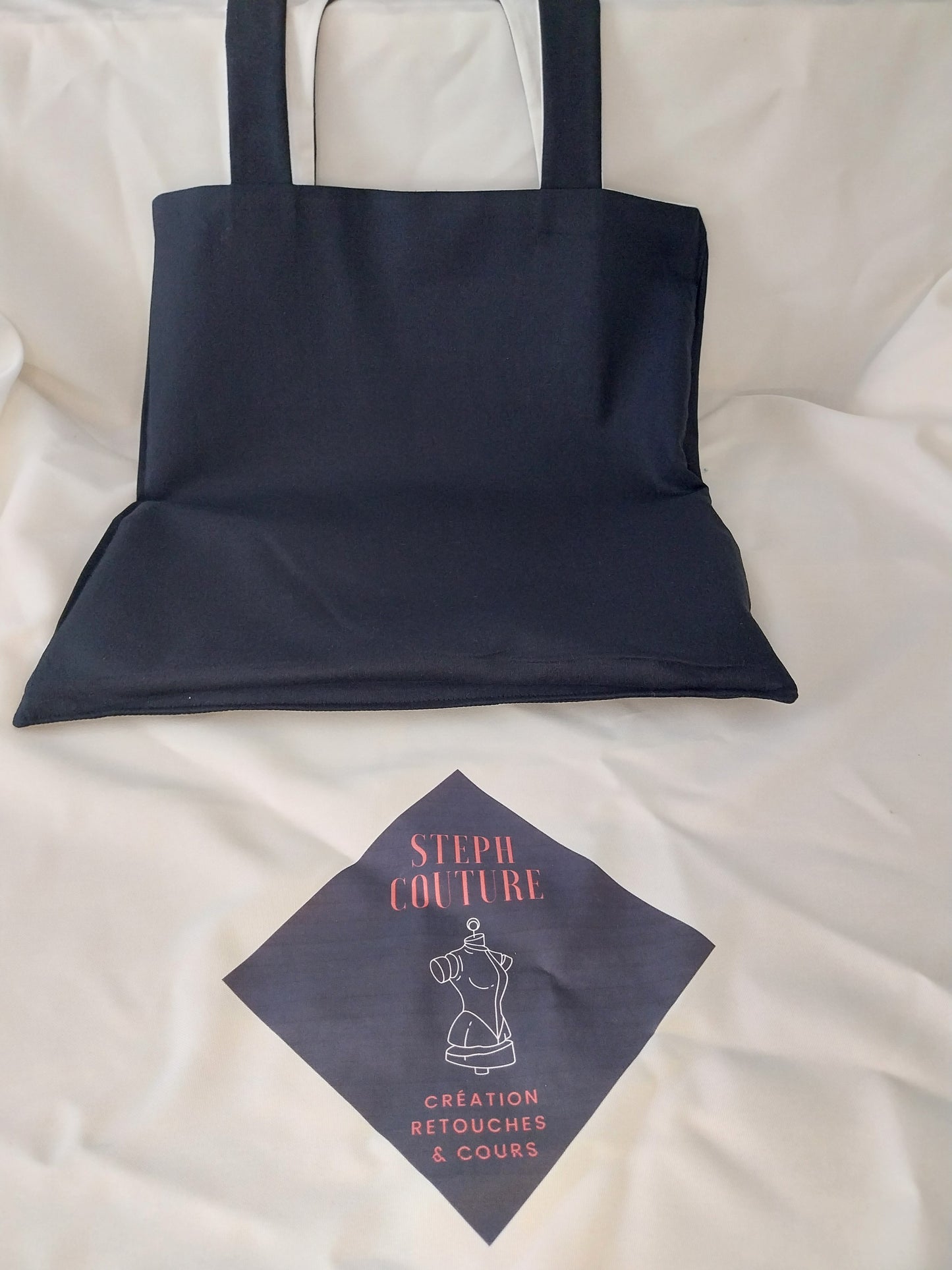 Tote bag coton réversible