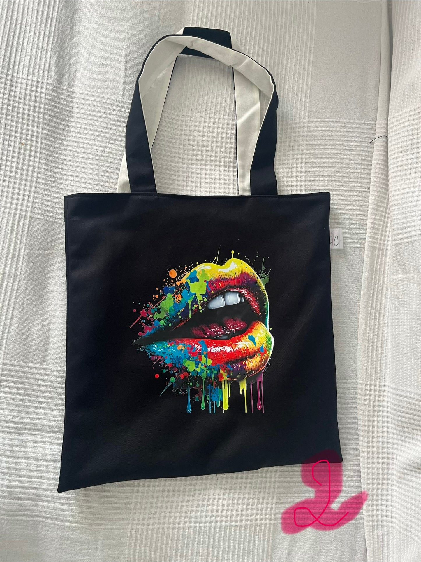 TOTE BAG CRÉATION ORIGINALE – SÉRIE ART & ATTITUDE