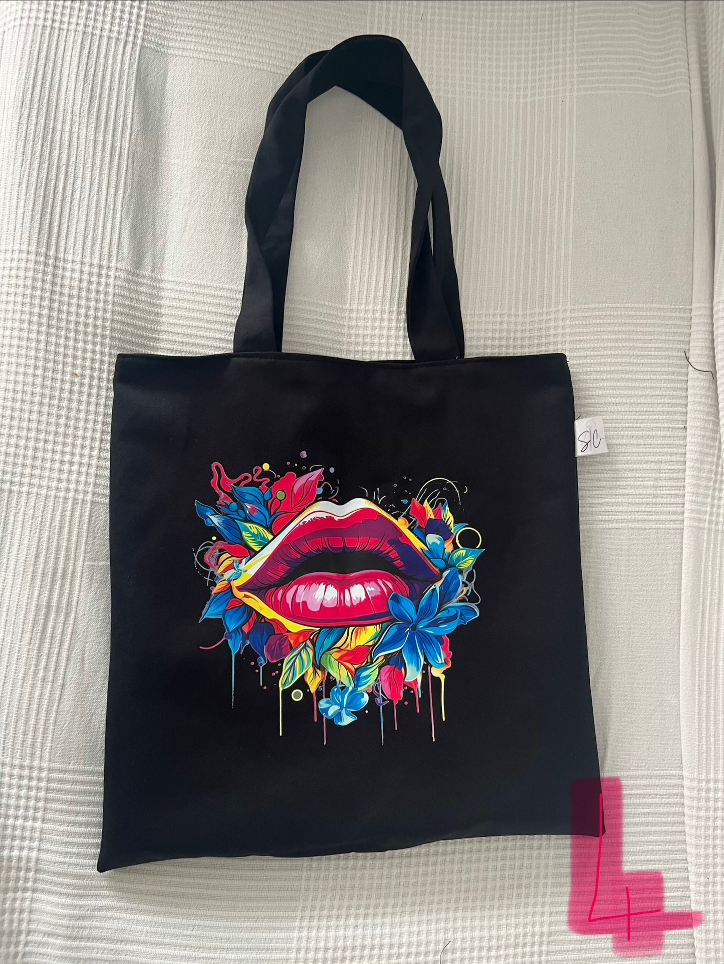 TOTE BAG CRÉATION ORIGINALE – SÉRIE ART & ATTITUDE