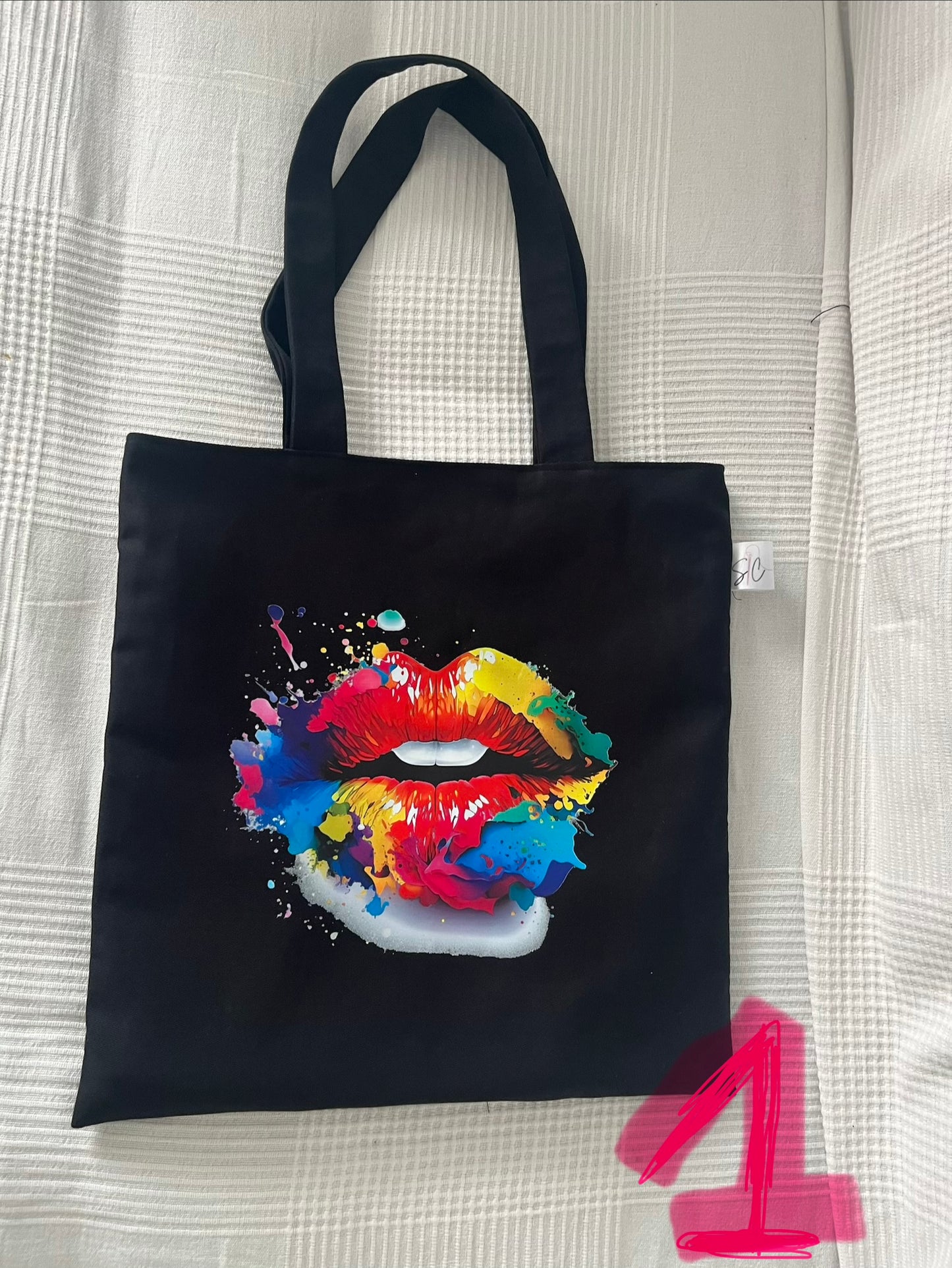 TOTE BAG CRÉATION ORIGINALE – SÉRIE ART & ATTITUDE