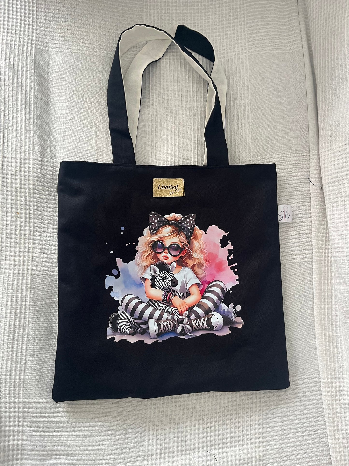 TOTE BAG CRÉATION ORIGINALE – SÉRIE ART & ATTITUDE