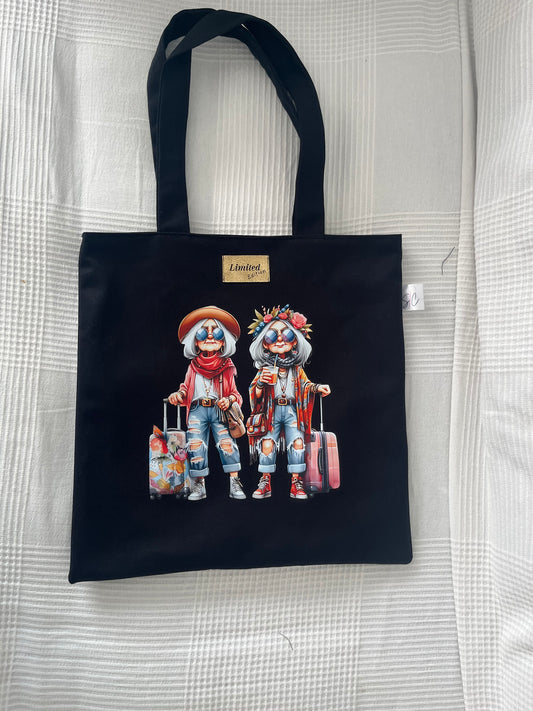 TOTE BAG CRÉATION ORIGINALE – SÉRIE ART & ATTITUDE