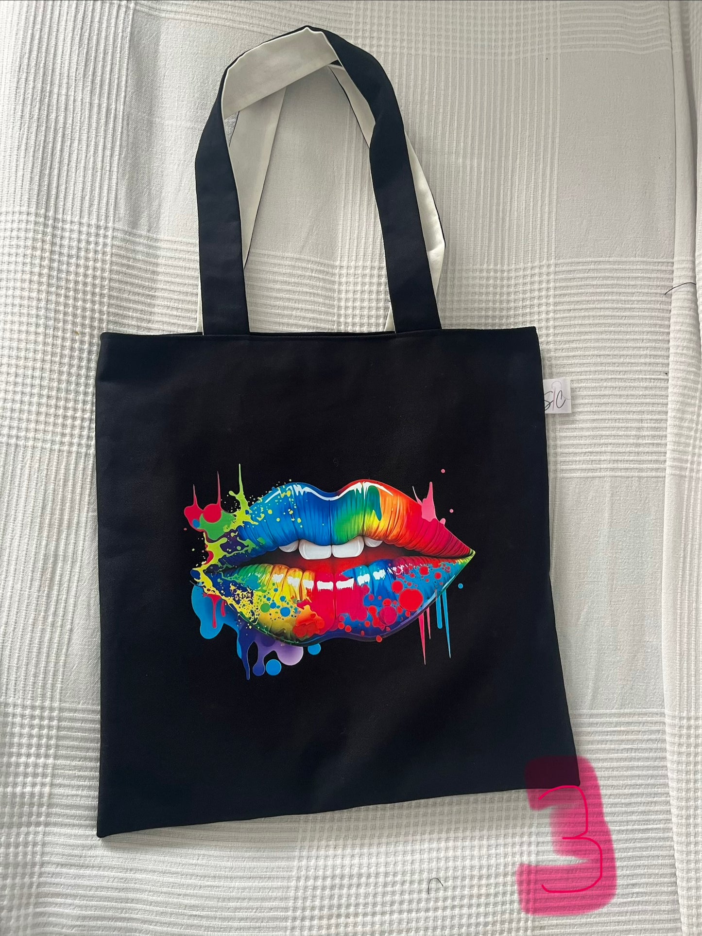 TOTE BAG CRÉATION ORIGINALE – SÉRIE ART & ATTITUDE