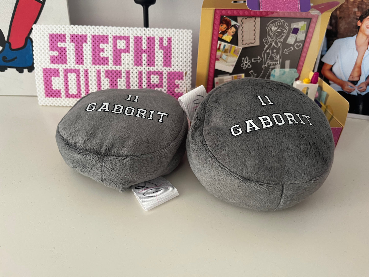 🏒 Peluche Palet de Hockey – Personnalisable