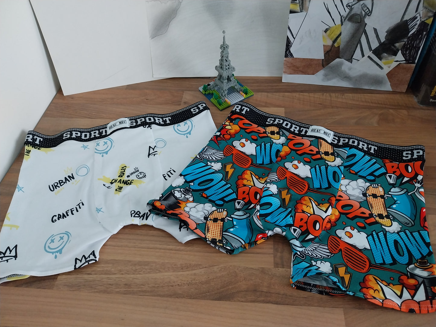 Caleçons pour enfant du 2 au 14 ans